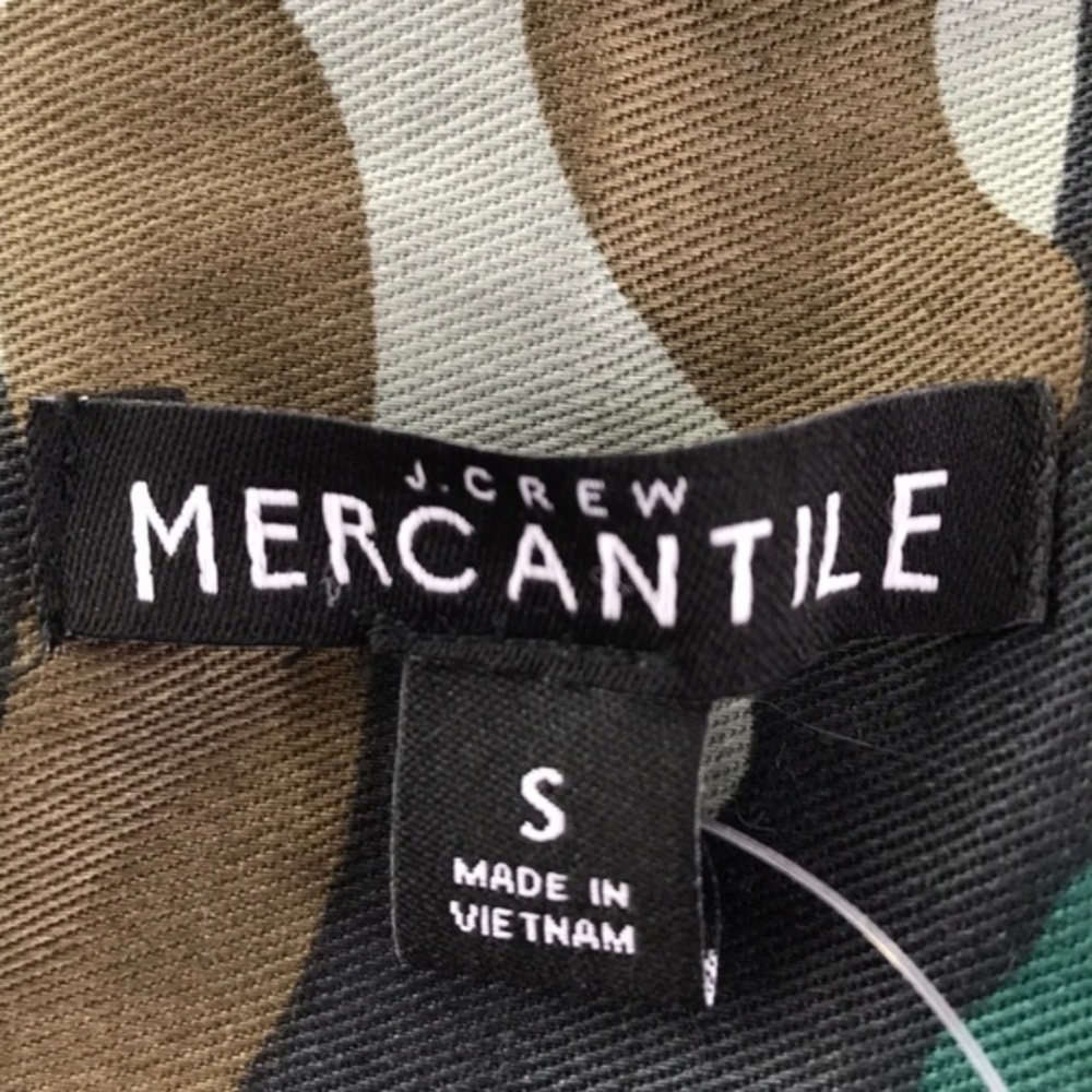 J. CREW Mercantile Camo Utility Shirt Jacket sz S - Picture 7 of 10